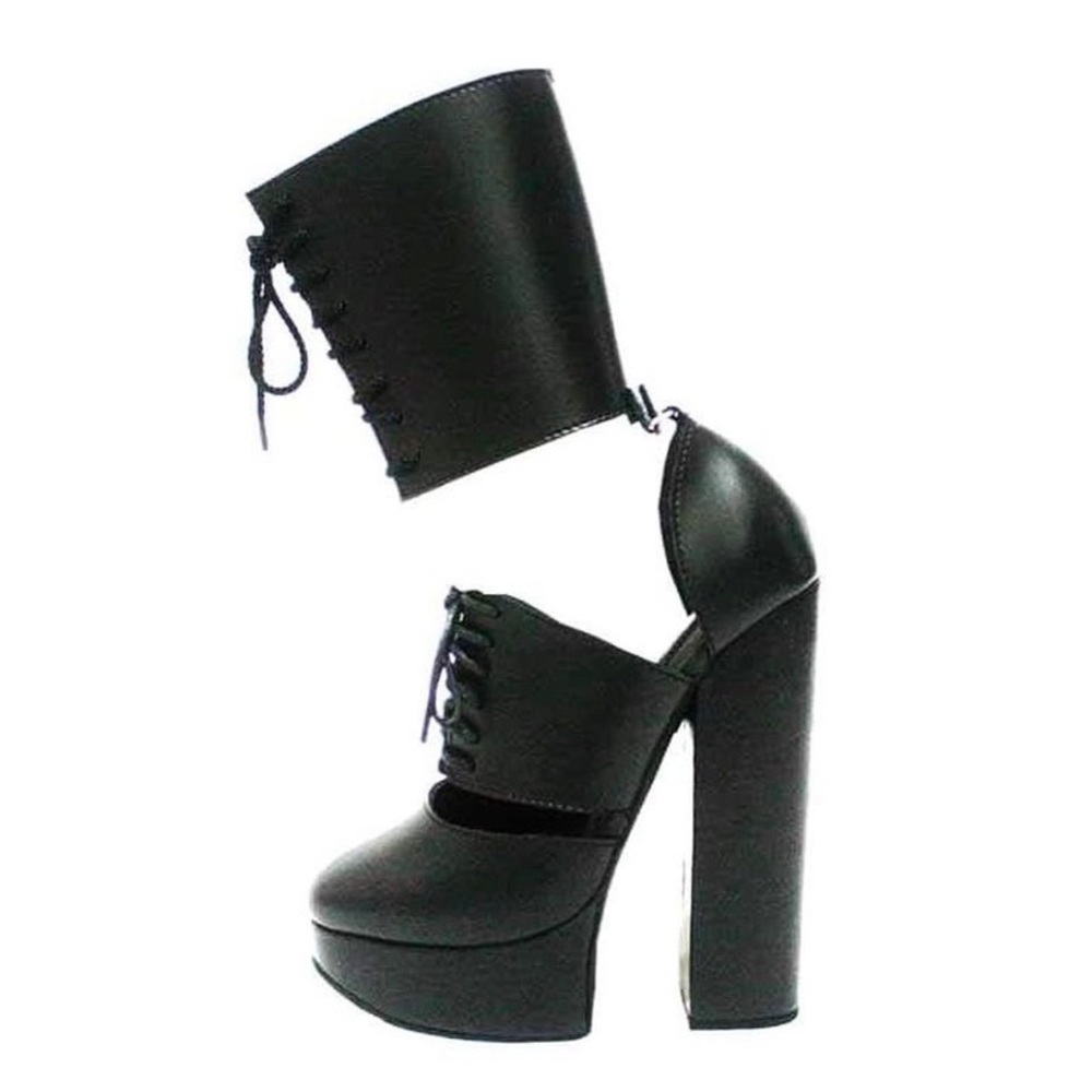 (USED) Monster Platform 6” Heels - Size 15